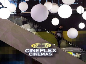 Cineplex Inc attendance was up five per cent from last year.