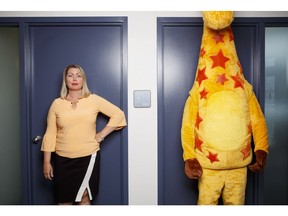 Melanie Teed-Murch, President of Toys "R" Us poses for a portrait at the company's head office in Vaughan, Ont., on Wednesday, Aug. 22, 2018.