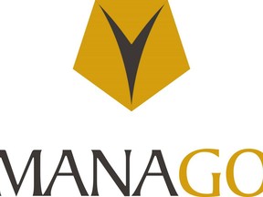 The Yamana Gold logo is seen in this undated handout photo. Yamana Gold says it is shuffling its top executives as founder Peter Marrone takes a step away from day-to-day operations at the mining company.