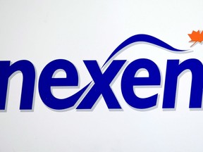 Nexen Inc. logo at the company's annual meeting in Calgary on April 25, 2012. A month after being ordered to pay $750,000 in fines related to a 2015 pipeline leak, Nexen is reporting a spill of 270,000 litres from a pipeline in the same area of northern Alberta. The Alberta Energy Regulator says in a post on its website that Nexen, a subsidiary of state-owned China National Offshore Oil Co. Ltd., reported the release of produced water from a pipeline near Anzac on Sunday. It says no waterbody or wildlife impacts have been reported and the line has been isolated and depressurized. It says cleanup is underway.