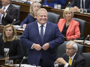 Ontario's 76-day abstention from debt markets came after an election victory of Doug Ford's Progressive Conservatives that ended 15 years of Liberal Party rule.