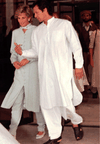 Imran Khan and the late Princess Diana were close friends.