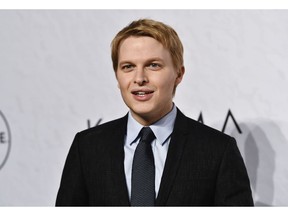 FILE - In this April 13, 2018 file photo, Ronan Farrow attends Variety's Power of Women event in New York. Farrow's former producer at NBC News, Rich McHugh, is criticizing his old network for failing to stick with the story about Hollywood mogul Harvey Weinstein's sexual misconduct, for which Farrow eventually shared a Pulitzer Prize when he wrote it for the New Yorker magazine. NBC contends that its management disagreed with Farrow over whether he had enough material to do the story, and Farrow pushed to leave.