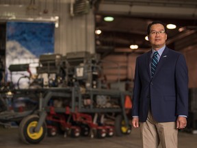 David Yee, vice-president of the Prairie Agricultural Machinery Institute’s (PAMI) Saskatchewan operations in Humboldt, which helps manufacturers prepare their products for sale.
