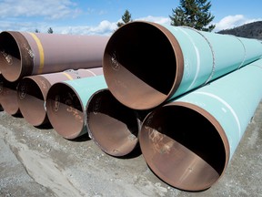 The Financial Post has learned that Kinder Morgan has executed the contract to buy pipe for the project, which the company has been stockpiling, and is adding staff after months where the project languished in “suspended mode.”