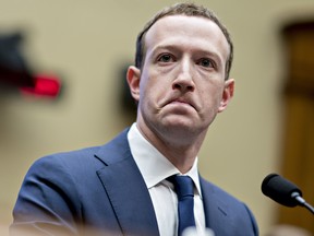 Mark Zuckerberg, chief executive and founder of Facebook Inc., is grilled by Senators about a data leak during hearing in Washington in April.