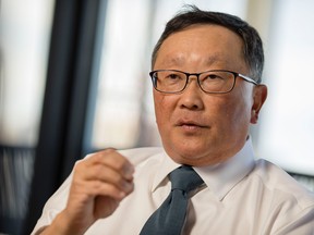 BlackBerry CEO John Chen: "I don’t think there should be too many ups and downs. The issue right now is how fast could we grow."