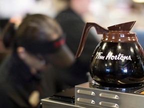 Pots like this one at Tim Hortons have allegedly been exploding in employees' hands.