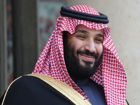 Saudi Arabia's crown prince Mohammed bin Salman.