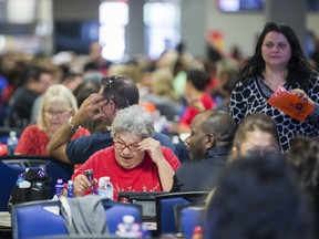 A bingo hall in Toronto. The Alcohol and Gaming Commission of Ontario has been policing the province's bars and bingo halls since 1998.