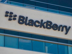 BlackBerry Ltd's second-quarter profit more than doubled.