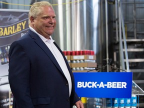 In Ontario, thanks to an election promise from the Ford PCs, beer-drinkers now have brew for a buck.