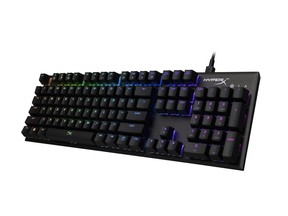 HyperX Announces Alloy FPS RGB Mechanical Gaming Keyboard with Kailh Silver Speed Switches and brighter LED lighting.