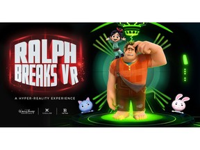 "Ralph Breaks VR," a new hyper-reality experience by The VOID, ILMxLAB, and Walt Disney Animation Studios, debuts this fall.
