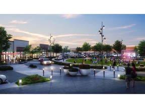 Mill Station's Courtyard will be an inviting community gathering space with a modern, pedestrian-friendly design, surrounded by 45,000 square feet of retail.