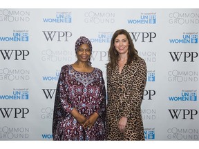 Phumzile Mlambo-Ngcuka, Executive Director, UN Women and Lindsay Pattison, Chief Transformation Officer, WPP announce industry-leading partnership with UN Women to help achieve gender equality through the power of creativity
