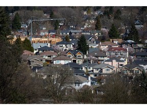 The Real Estate Board of Greater Vancouver says prices for detached homes, townhouses and condos have fallen for two consecutive months.