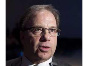 CNRL (Canadian Natural Resources Ltd.) President Steve Laut at the company's annual general meeting at Calgary, Alta., on Thursday, May 5, 2016. Laut says he expects a positive final investment decision for the LNG Canada export project would encourage two or three other project proponents to follow suit soon after.THE CANADIAN PRESS/Larry MacDougal