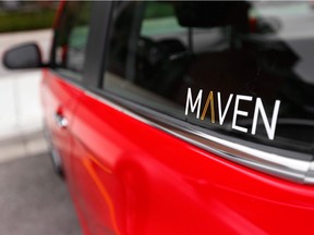 GM’s car-sharing service Maven has had high adoption rates in Toronto.