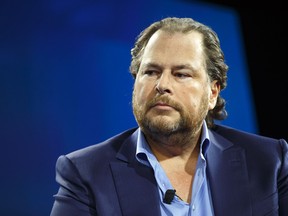 Salesforce co-founder and CEO Marc Benioff.