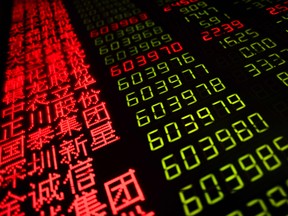 The Shanghai Composite Index has tumbled by 19 per cent this year.