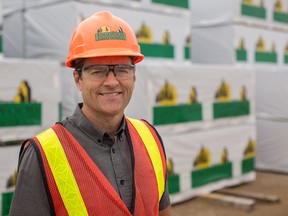 Ron Dunn, chief operating officer with C&C Resources, at Edgewood Forest Products near Carrot River, Sask.