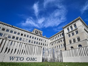 The World Trade Organization headquarters in Geneva.