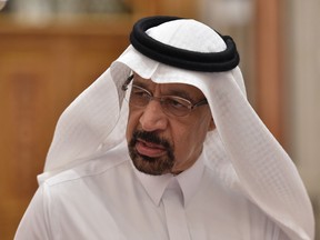 Saudi Energy and Oil Minister Khalid al-Falih