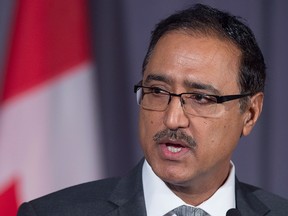 Natural Resources Minister Amarjeet Sohi says the federal government will not appeal the court decision that tore up cabinet approval for the Trans Mountain pipeline expansion.
