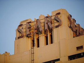 The Sears, Roebuck & Co. mail order building, where a Sears Holdings Co. retail store operates on the ground floor, in Los Angeles.