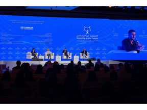 During the Investing in the Future Conference 2018 in Sharjah, UAE