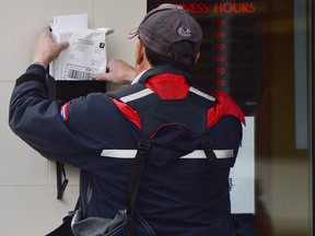 The union representing 50,000 Canada Post employees said rotating strikes will begin Monday if agreements aren't reached.