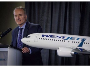 WestJet president and CEO Ed Sims is challenging Air Canada with transatlantic flights that target business passengers and the jet set.