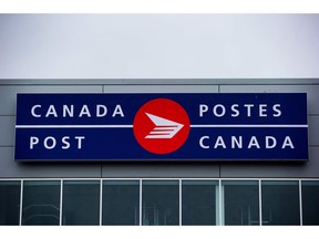 The Canada Post logo is seen on the outside the company's Pacific Processing Centre, in Richmond, B.C., on June 1, 2017. New contract proposals from Canada Post to 50,000 of its employees have failed to put an end to the threat of a work stoppage at the post office.
