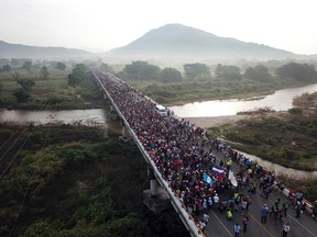 The Campbell Soup executive said on Twitter last week that a foundation led by George Soros was the driving force behind a caravan of thousands of migrants headed toward Mexico's border with the United States.