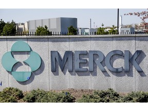 FILE- This May 1, 2018, file photo shows Merck corporate headquarters in Kenilworth, N.J. Merck & Co. reports earnings Thursday, Oct. 25.