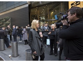 CNN correspondent Kate Bolduan reports from in front of the Time Warner Building, where NYPD personnel removed an explosive device Wednesday, Oct. 24, 2018, in New York. Other packages were sent to the offices of Gov. Andrew Cuomo and to the home of President Bill Clinton.