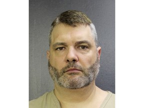 This undated photo of Antonio DiMarco is provided by the Broward County Sheriff's Office. Federal prosecutors have charged DiMarco and a New York fine art consultant with defrauding Sotheby's auction house of more than $5 million. They're accused of stealing an elderly woman's identity to bid millions of dollars on famous paintings by Mark Rothko and Ad Reinhardt. (Broward County Sheriff's Office via AP)