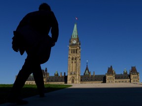 Parliament Hill in Ottawa. Protectionism highlighted in the 1878 election still echoes today.