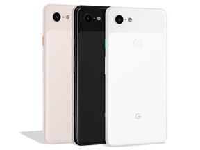 Google’s new Pixel 3 XL smartphones.