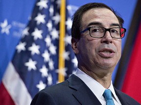 Steven Mnuchin, U.S. Treasury secretary, said Thursday he would not be attending the Future Investment Initiative conference in Riyadh next week.