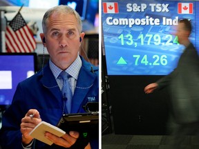 The plunge in Canada pales in comparison to south of the border, where the tech-heavy Nasdaq Composite Index is down about 9 per cent in October, on track for its worst month since November 2008.