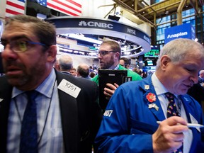 Traders are citing the Sino-U.S. trade war, Italy's budget concerns and a widening gap between the United States and Saudi Arabia for the fall.