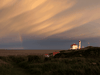 Sunset at Trial Island, B.C.: The pay and the work hours for lighthouse keepers aren’t great but the lifestyle is unlike any other.