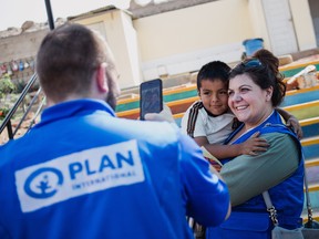 Caroline Riseboro visits one of Plan International Canada’s early childhood education programs in Peru.