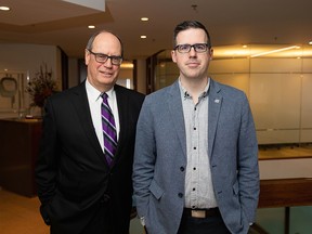 Philip Renaud, partner, estate solutions and Greg Miskie, COO of Duncan Craig LLP in Edmonton routinely advises clients about charitable options, including establishing an endowment with ECF.