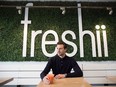 Matthew Corrin, founder & CEO of Freshii, at one of the company's franchises in Vancouver.