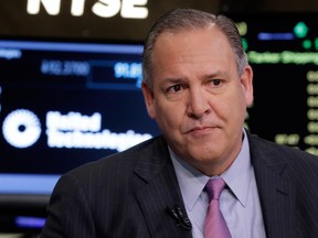 United Technologies President and CEO Gregory Hayes said as recently as last month the company would be weighing a possible splitoff after closing the Rockwell Collins deal.