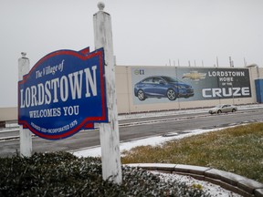 The Lordstown, Ohio GM plant, which will be closed down.