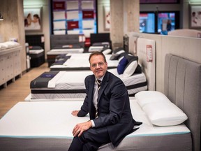 David Friesema, CEO of Sleep Country Canada. Sleep Country will acquire online mattress retailer Endy.